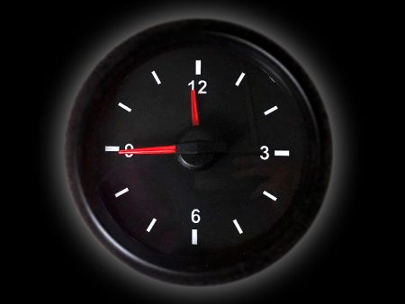 2-1 16  Electrical 12 Volt Analog Clock Gauge Hot on Sale