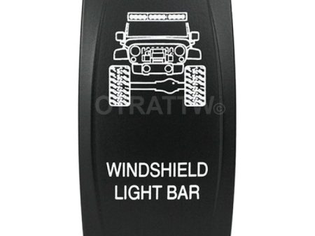 Spod JK Windshield Light Bar Rocker Switch Online now