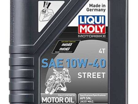 LIQUI MOLY 1L Motorbike 4T SAE 10W40 Street on Sale