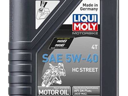 LIQUI MOLY 1L Motorbike 4T SAE 5W40 HC Street Online Hot Sale