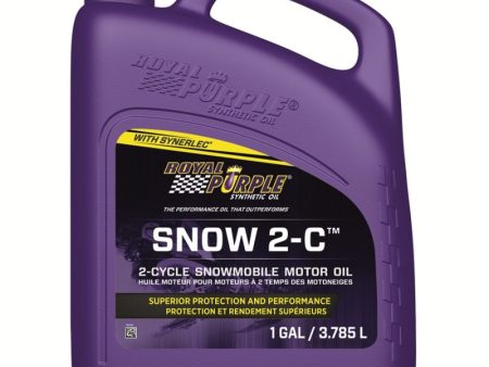 Royal Purple Snow 2-C Synthetic 2-Cycle Snowmobile Motor Oil - 1 Gallon on Sale