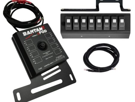 Spod 09-18 Jeep Wrangler JK BantamX w  Green LED Switch Panel Online Sale