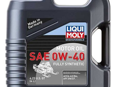 LIQUI MOLY 4L Snowmobile Motor Oil SAE 0W40 For Discount