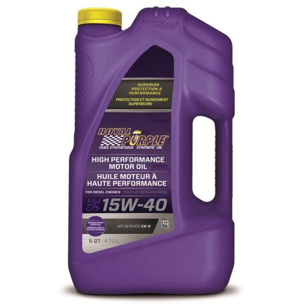 Royal Purple Duralec Super Diesel 15W-40 Motor Oil (Canada) - 5 Quart on Sale