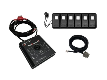 Spod SourceLT Modular w  Red LED for Uni (84 In Battery Cables) For Sale