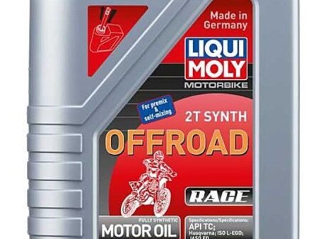 LIQUI MOLY 1L Motorbike 2T Synth Offroad Race For Cheap