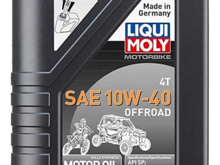 LIQUI MOLY 1L Motorbike 4T SAE 10W40 Offroad For Sale