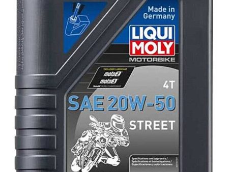 LIQUI MOLY 1L Motorbike 4T SAE 20W50 Street Discount