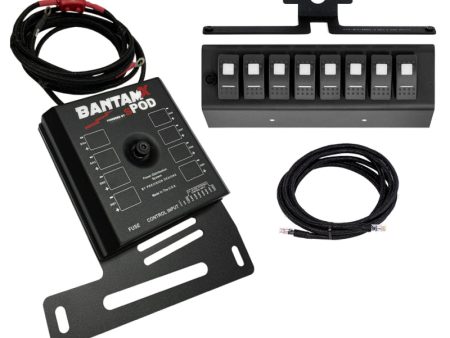 Spod 07-08 Jeep Wrangler JK BantamX w  Red LED Switch Panel Fashion