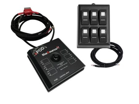 Spod SourceLT on RAM Mount w  Red LED Switch Panel (36 In Battery Cables) Online now