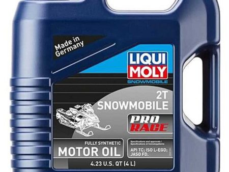 LIQUI MOLY 4L Snowmobile Motor Oil 2T Pro Race Discount