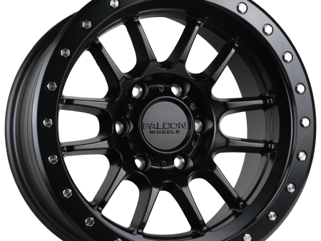 T7 - Matte Black 17x9 Online Hot Sale