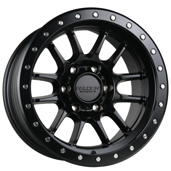 T7 - Matte Black 17x9 Online Hot Sale