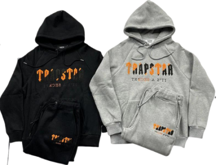 Trapstar Tracksuit Orange Fashion