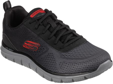 Skechers 232399W Track Ripkent Mens Lace Up Wide Fitting Trainer Online now