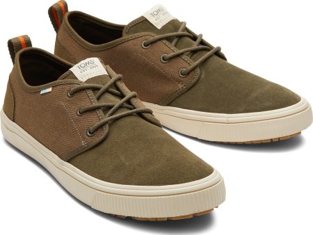 TOMS Carlo Terrain Mens Lace Up Trainer For Sale