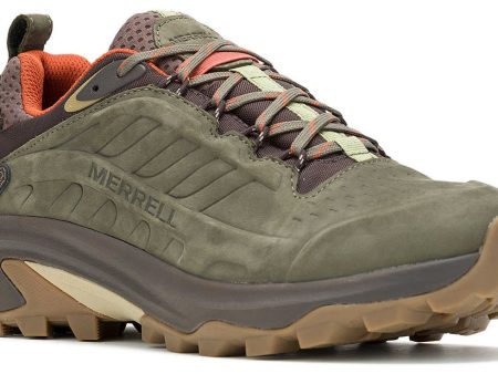 Merrell Moab Speed 2 Mens Leather Lace Up Walking Shoe Hot on Sale