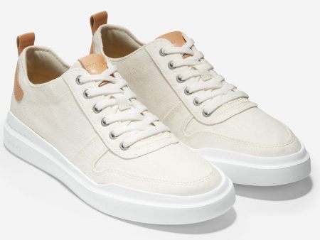 Cole Haan GrandPro Rally Court Mens Lace Up Canvas Trainer Online