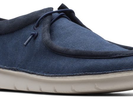 Clarks Colehill Easy Mens Lace Up Canvas Shoe Discount