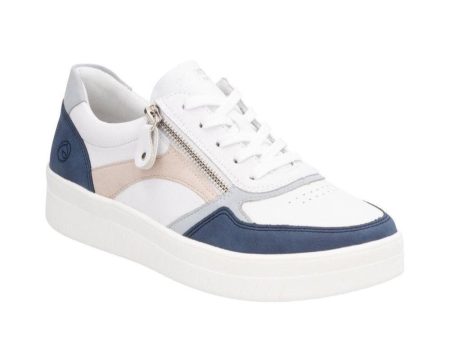 Remonte D0J01-85 Womens Leather Lace Up Trainer Cheap