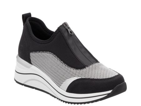 Remonte D0T08-03 Womens Wedge Heeled Trainer Online Sale