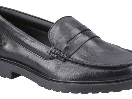 Hush Puppies Verity Slip On Womens Leather Shoe Online now