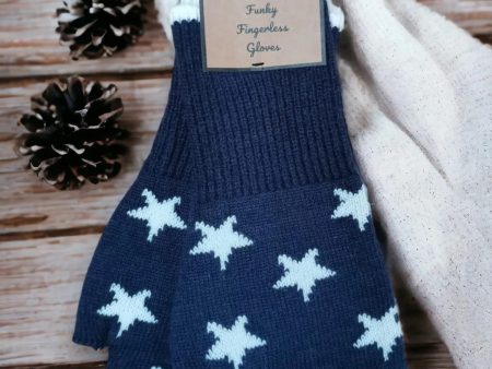 Jess & Lou Star Fingerless Gloves Hot on Sale