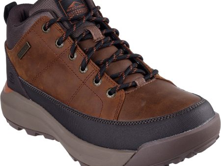 Skechers 210900 Cambert Bruin Mens Waterproof Lace Up Boot For Cheap