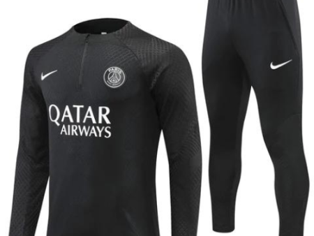 KIT GIACCA TOTAL BLACK + TUTA PSG 2022 23 Discount